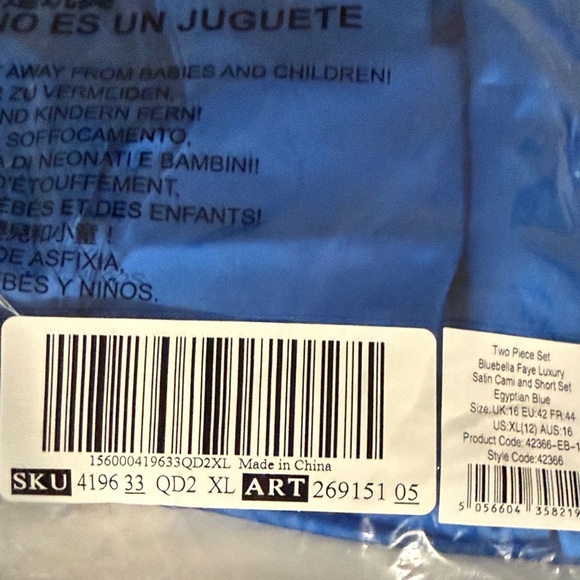 Bluebella Azure Intimates Set - Picture 5 of 5